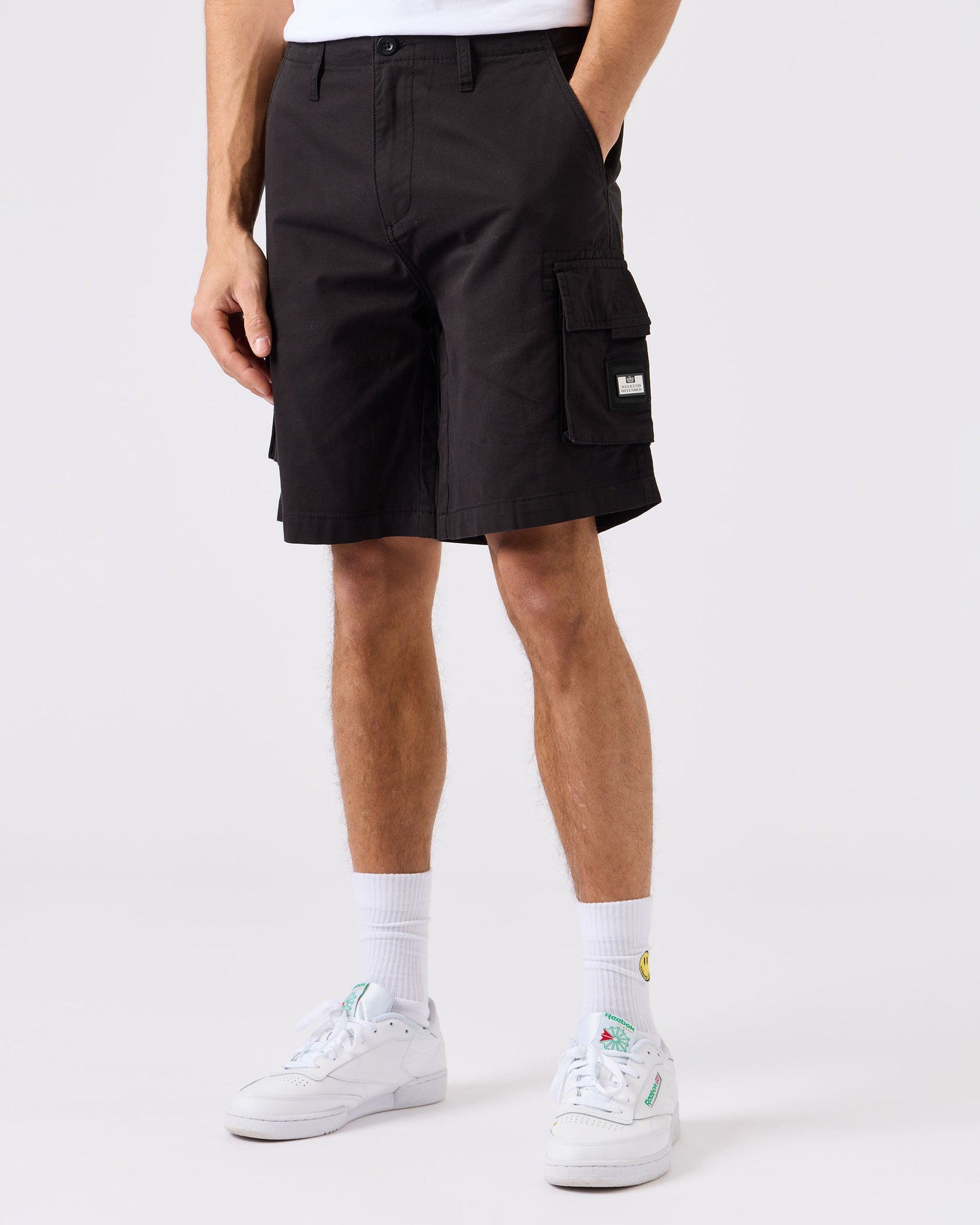 Mascia Cargo Shorts Black