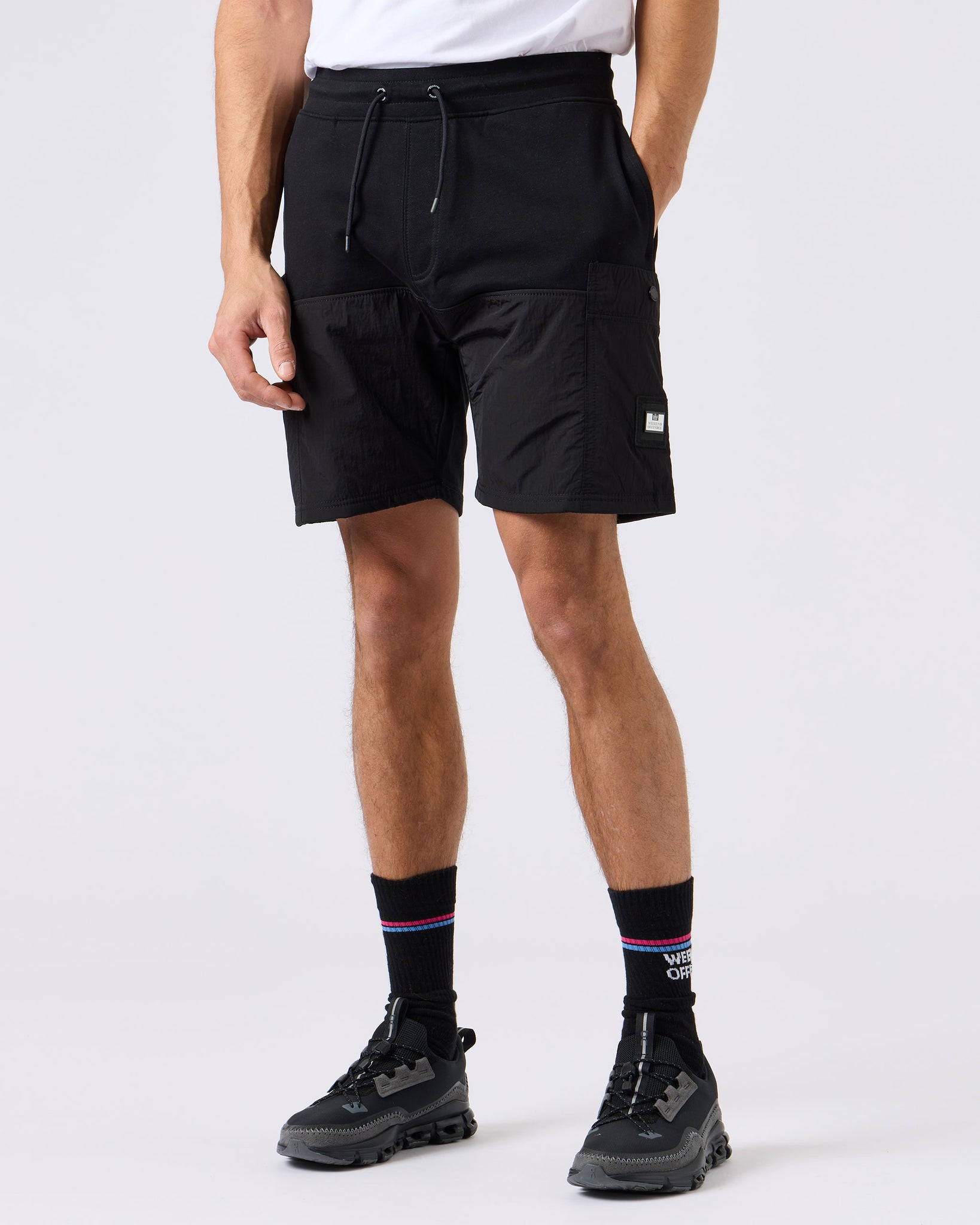 Azeez Pocket Shorts Black