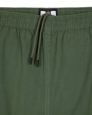 Faraci Garment Dye Shorts Dark Green