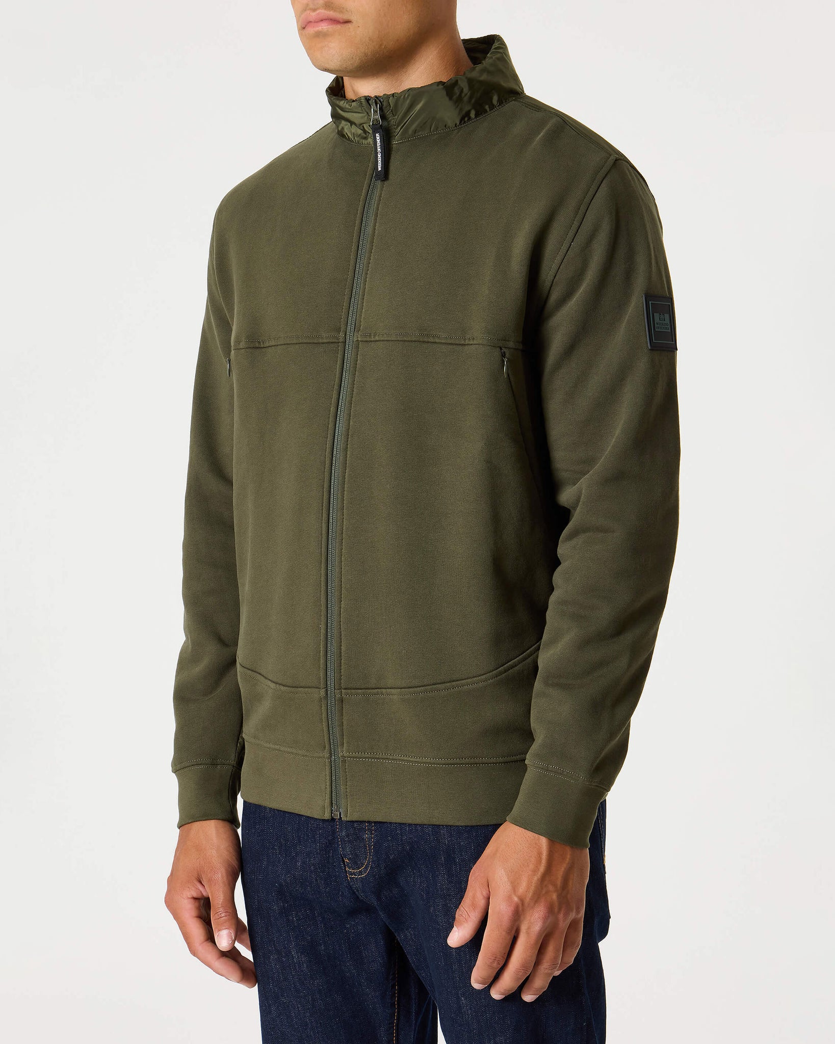 Praia Zip Sweatshirt Dark Green (AW22)