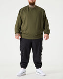 F Bomb Sweatshirt Dark Green - Plus Size