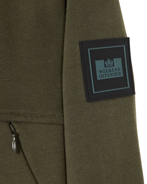 Praia Zip Sweatshirt Dark Green (AW22)