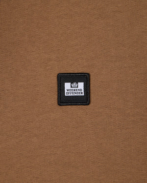 Miyako Quarter Zip Sweatshirt Caramel