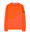 Sirenko Pocket Sweatshirt Orange Fizz