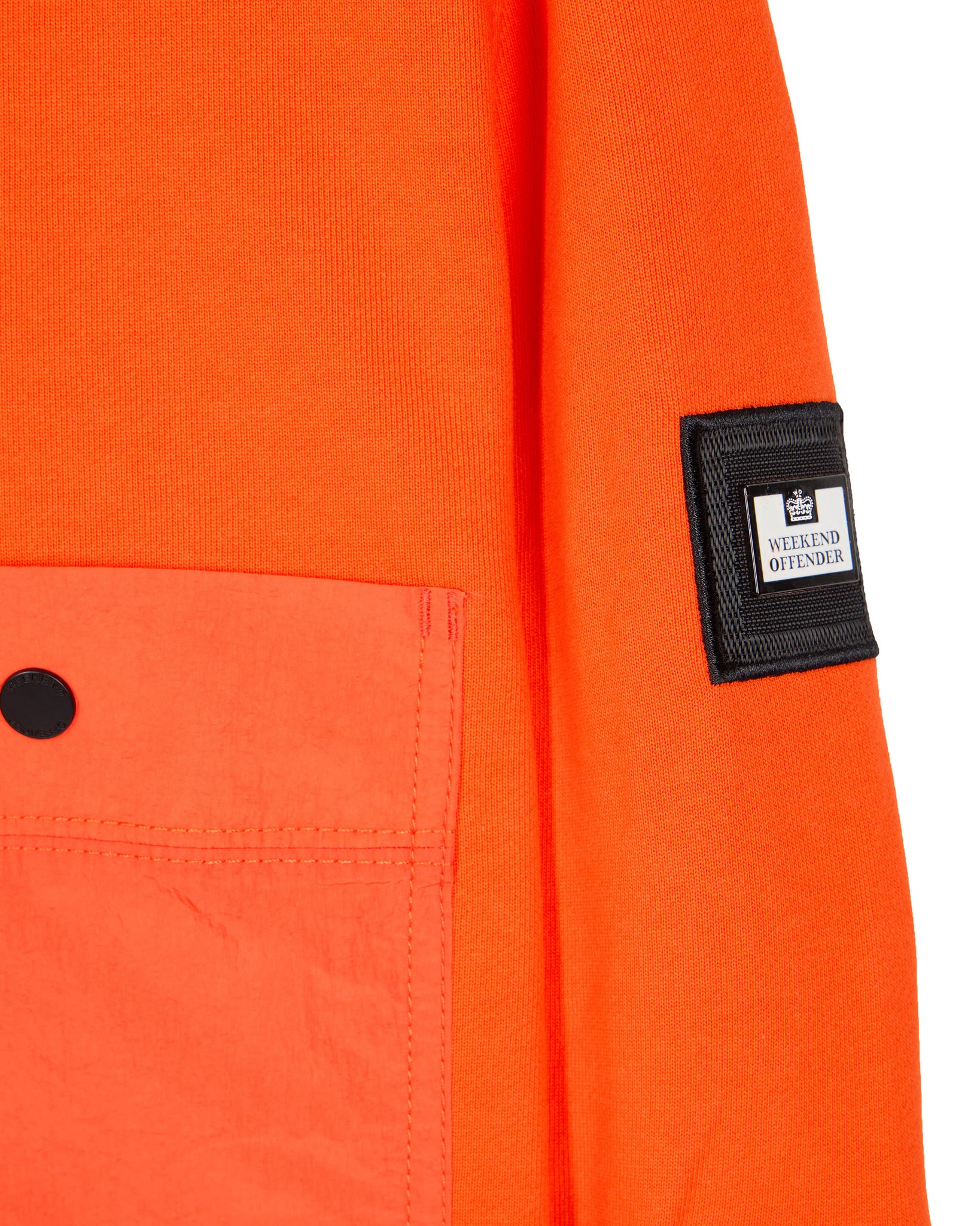 Sirenko Pocket Sweatshirt Orange Fizz