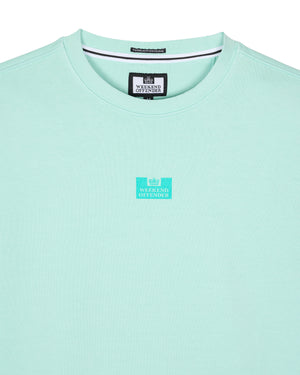 Adames Garment Dye Sweatshirt Aqua