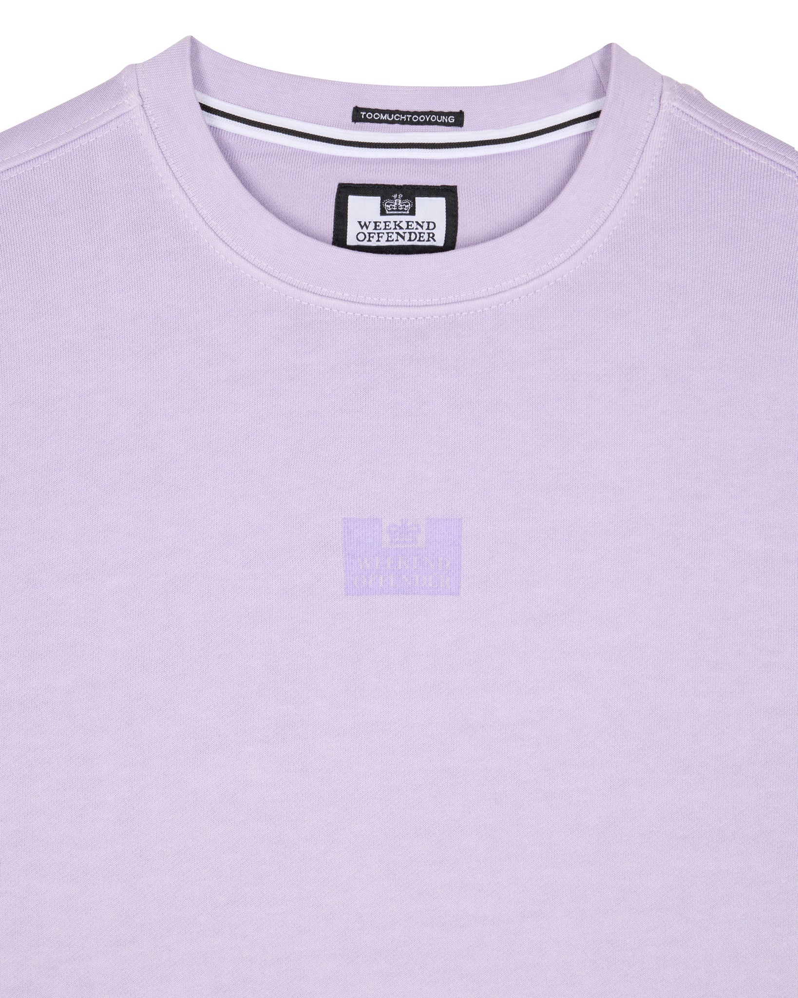 Adames Garment Dye Sweatshirt Wisteria