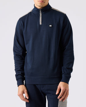 Miyako Quarter Zip Sweatshirt Navy