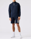Miyako Quarter Zip Sweatshirt Navy