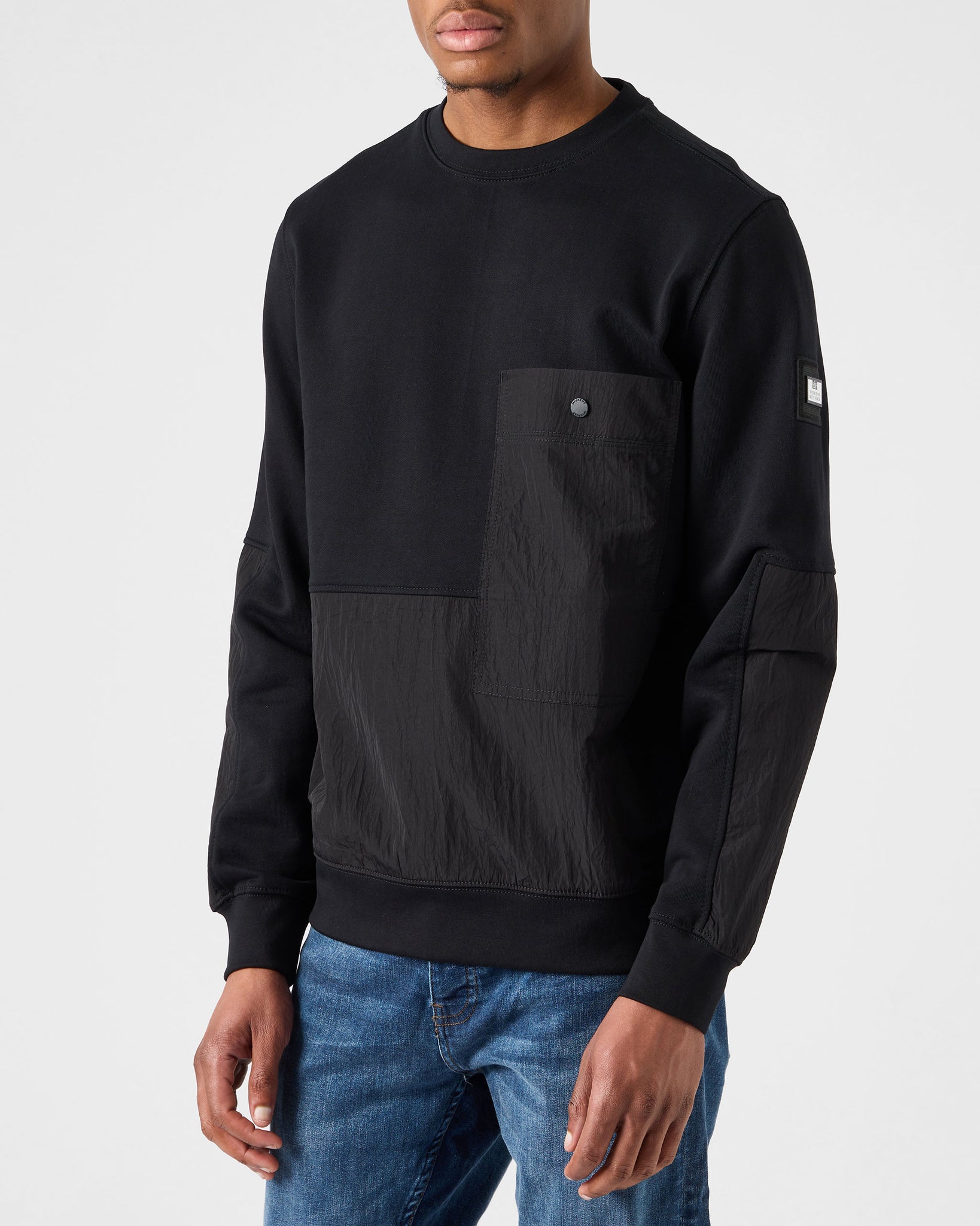 Sirenko Pocket Sweatshirt Black