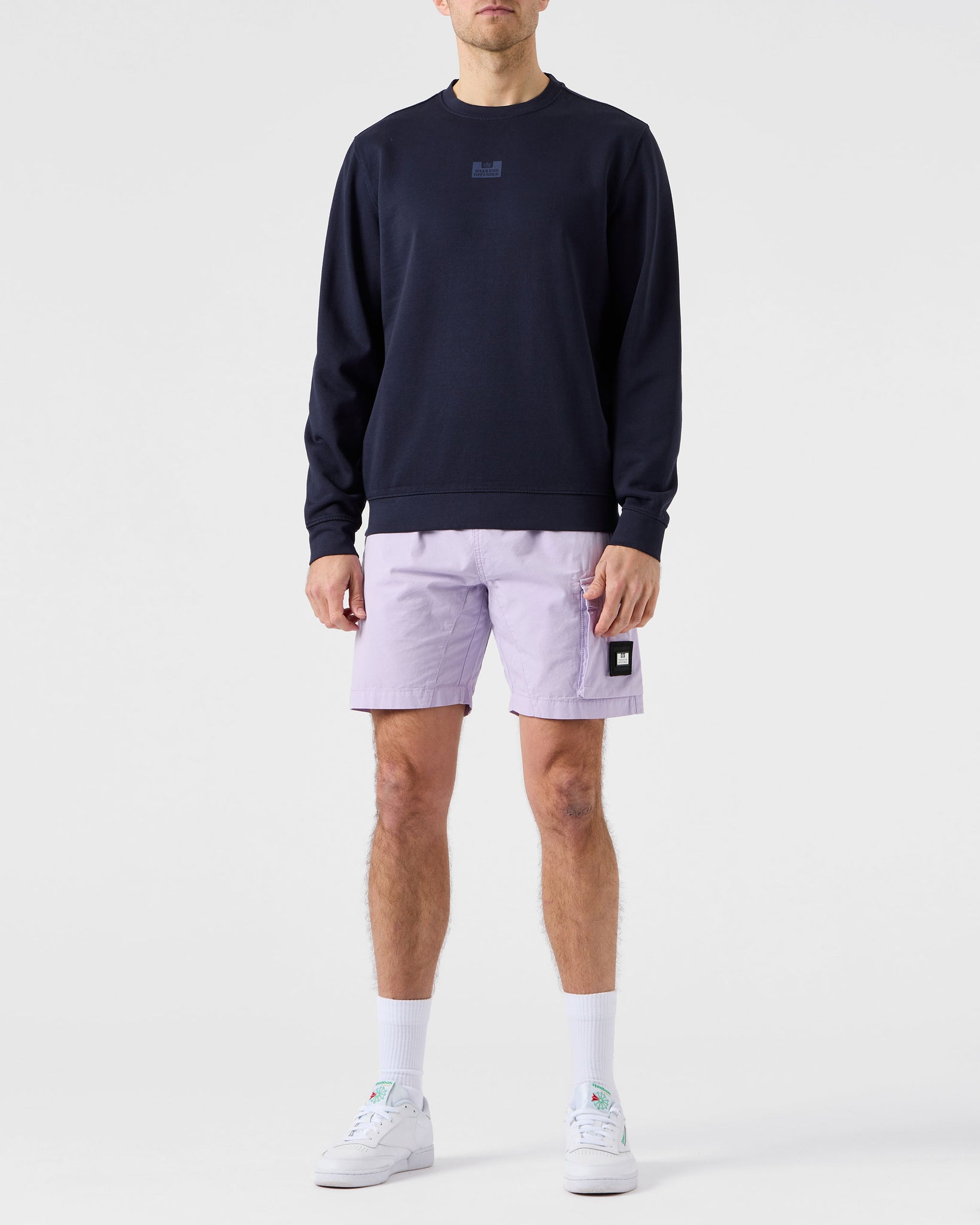 Adames Garment Dye Sweatshirt Navy