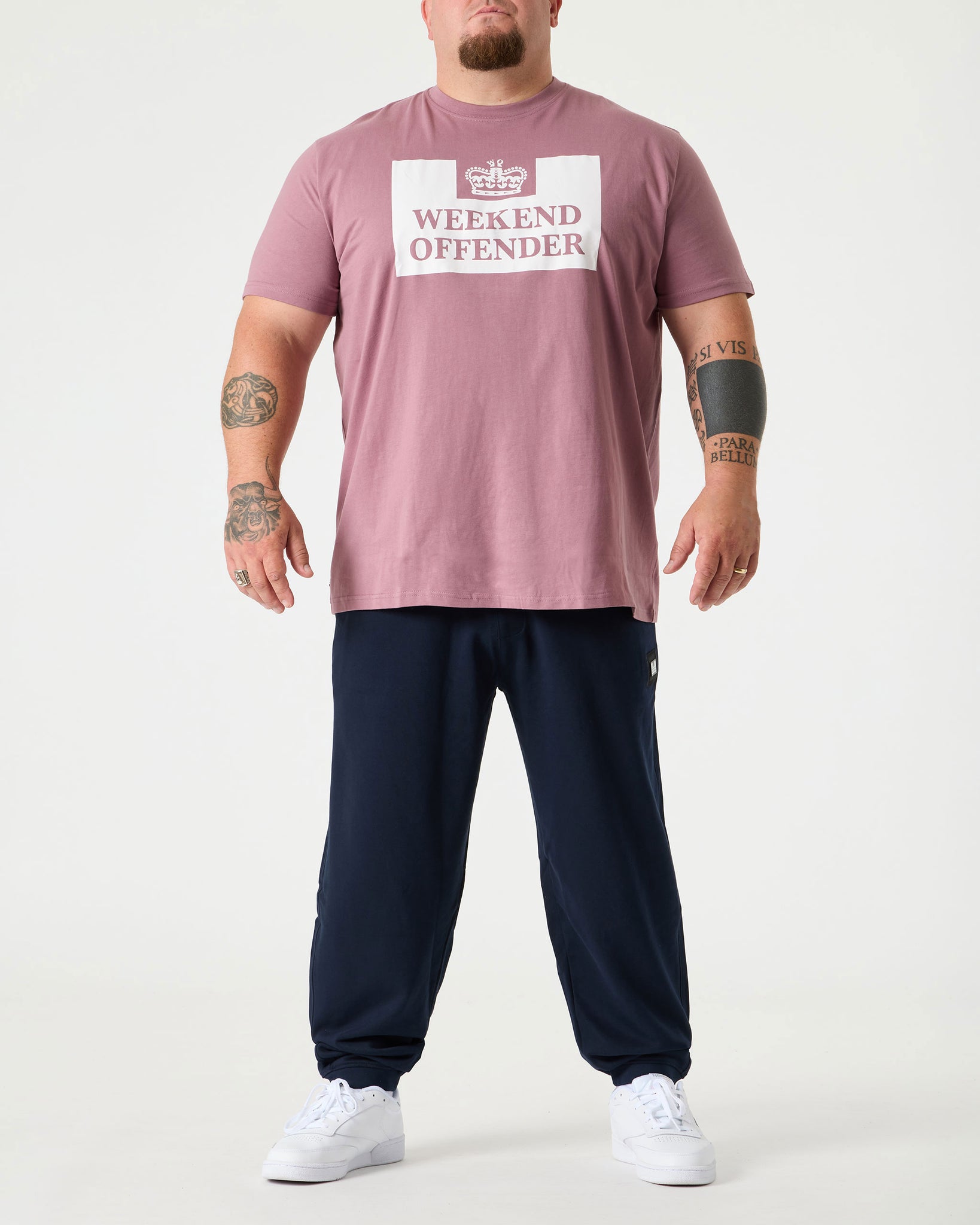 Prison Classic T-Shirt Dust Rose - Plus Size