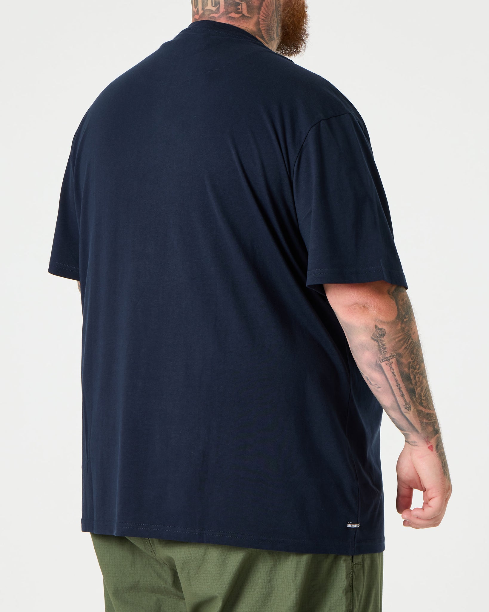 Cannon Beach T-Shirt Navy - Plus Size