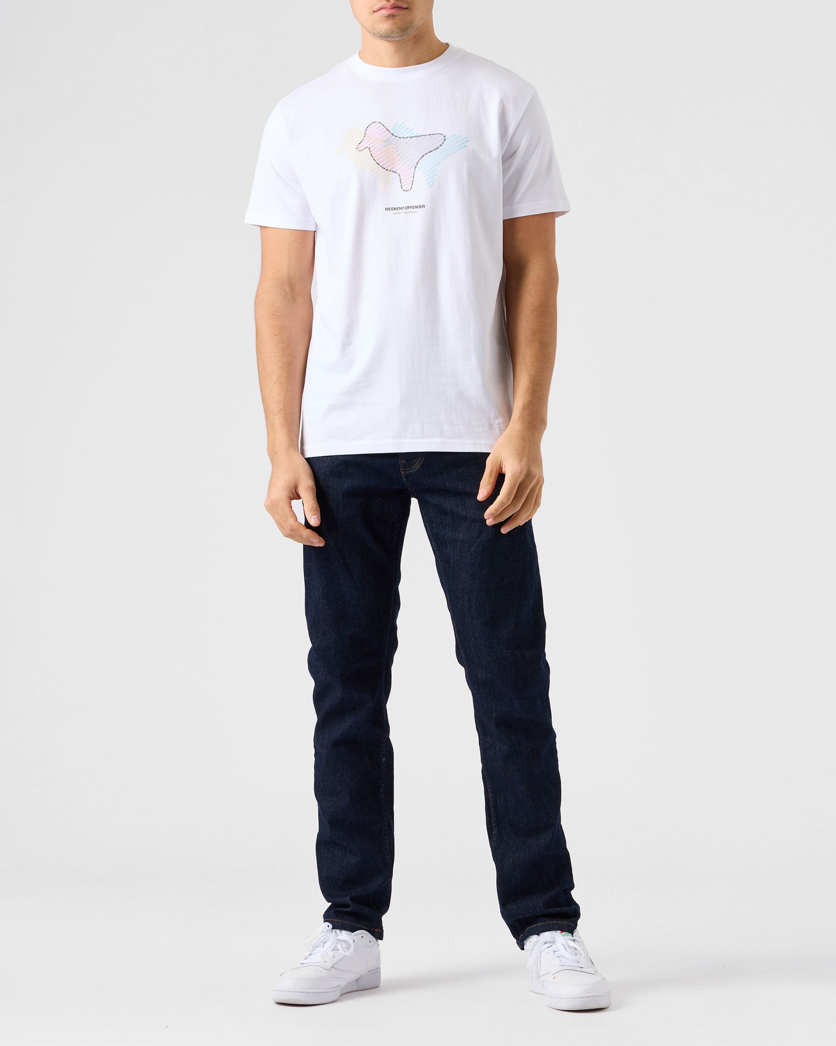 Gabe Graphic T-Shirt White