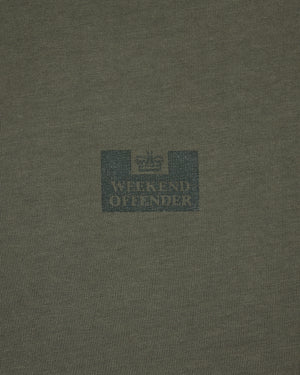 Thurman Garment Dye T-Shirt Dark Green