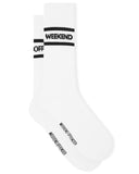 WO Sports Socks White