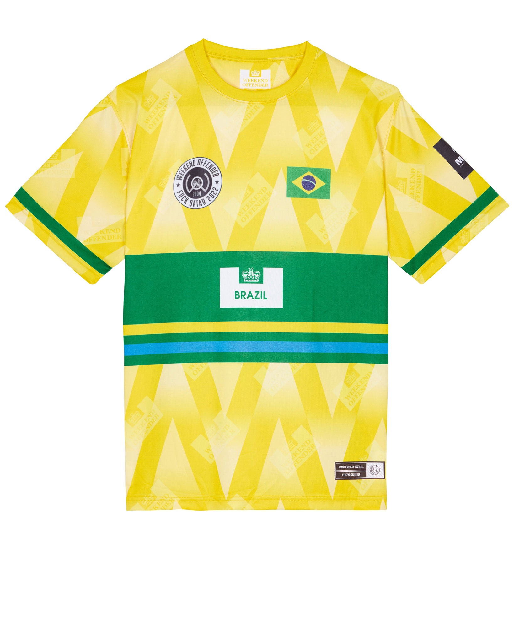 Brazil Football Shirt Yellow