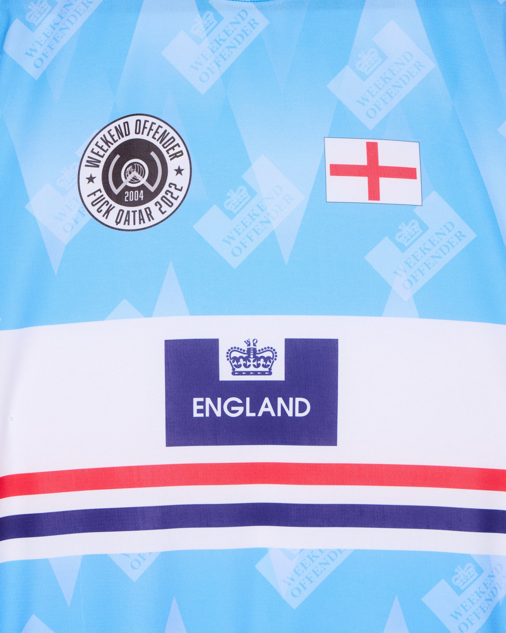 England Football Shirt Blue