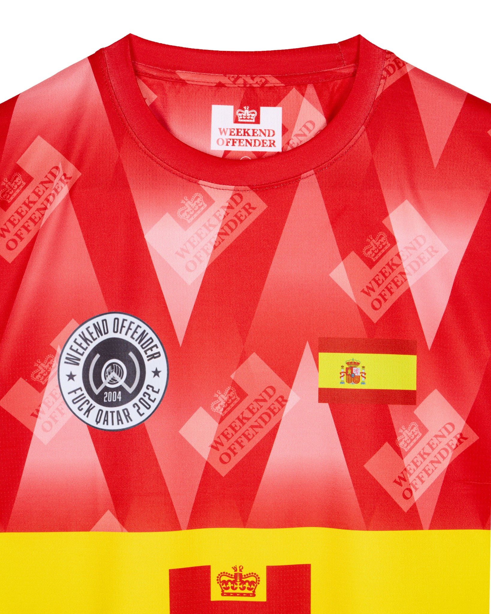 Spain Football Shirt Red