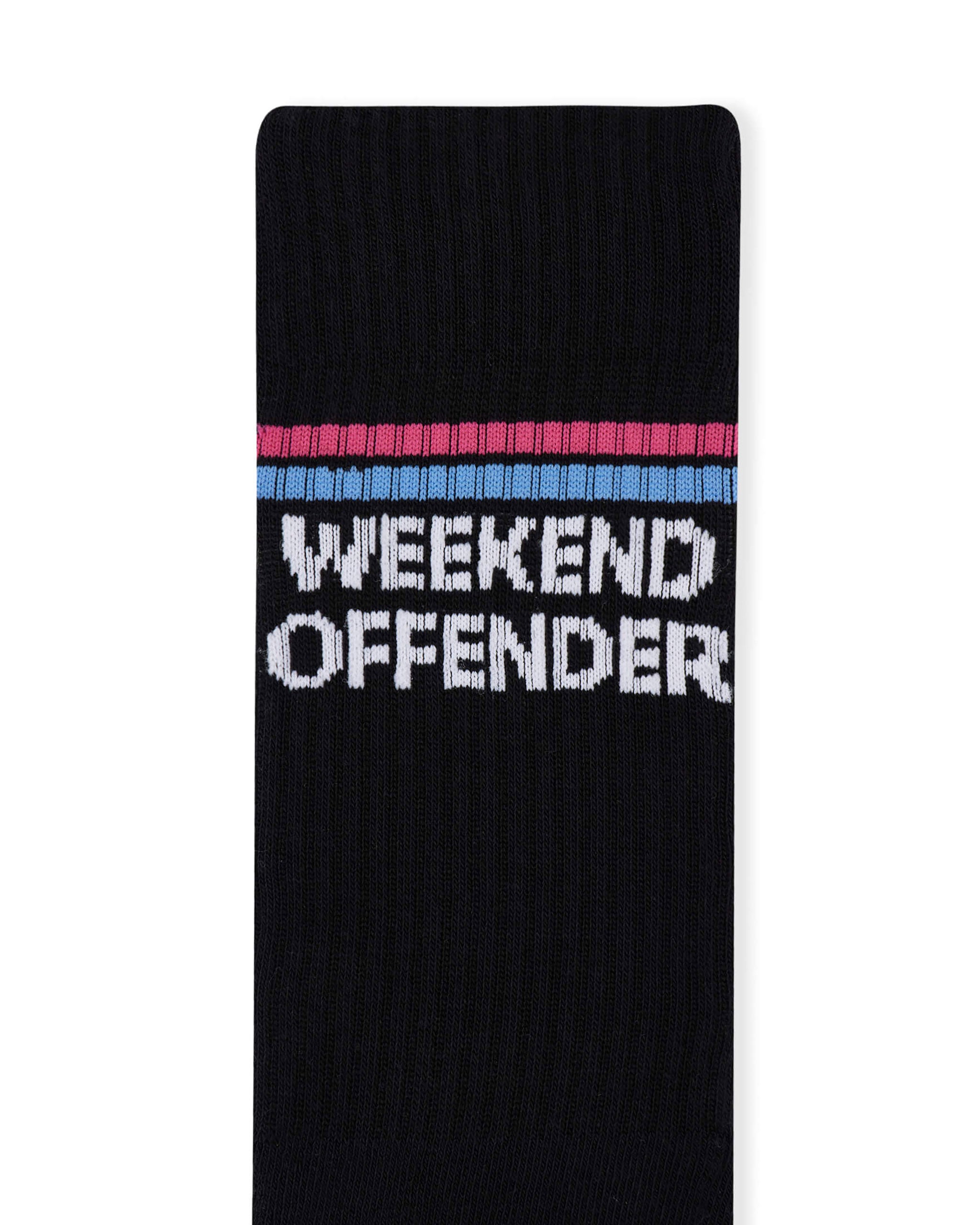 Twin Stripe Sports Socks Black Pack of 3 – Weekend Offender