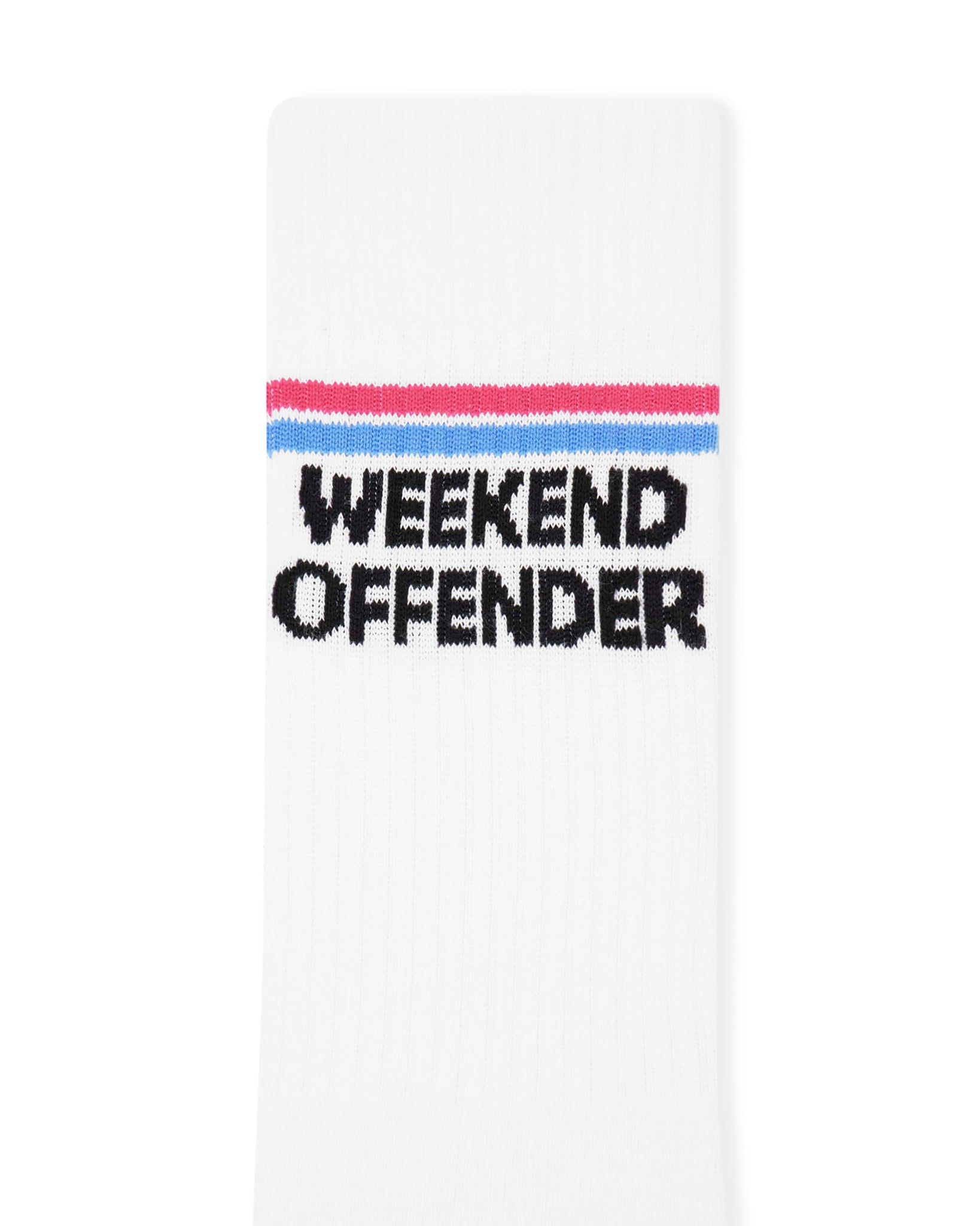 Twin Stripe Sports Socks White