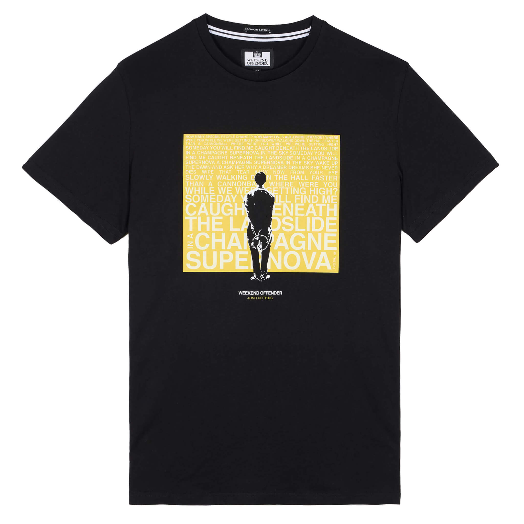 Supernova Graphic T-Shirt Black