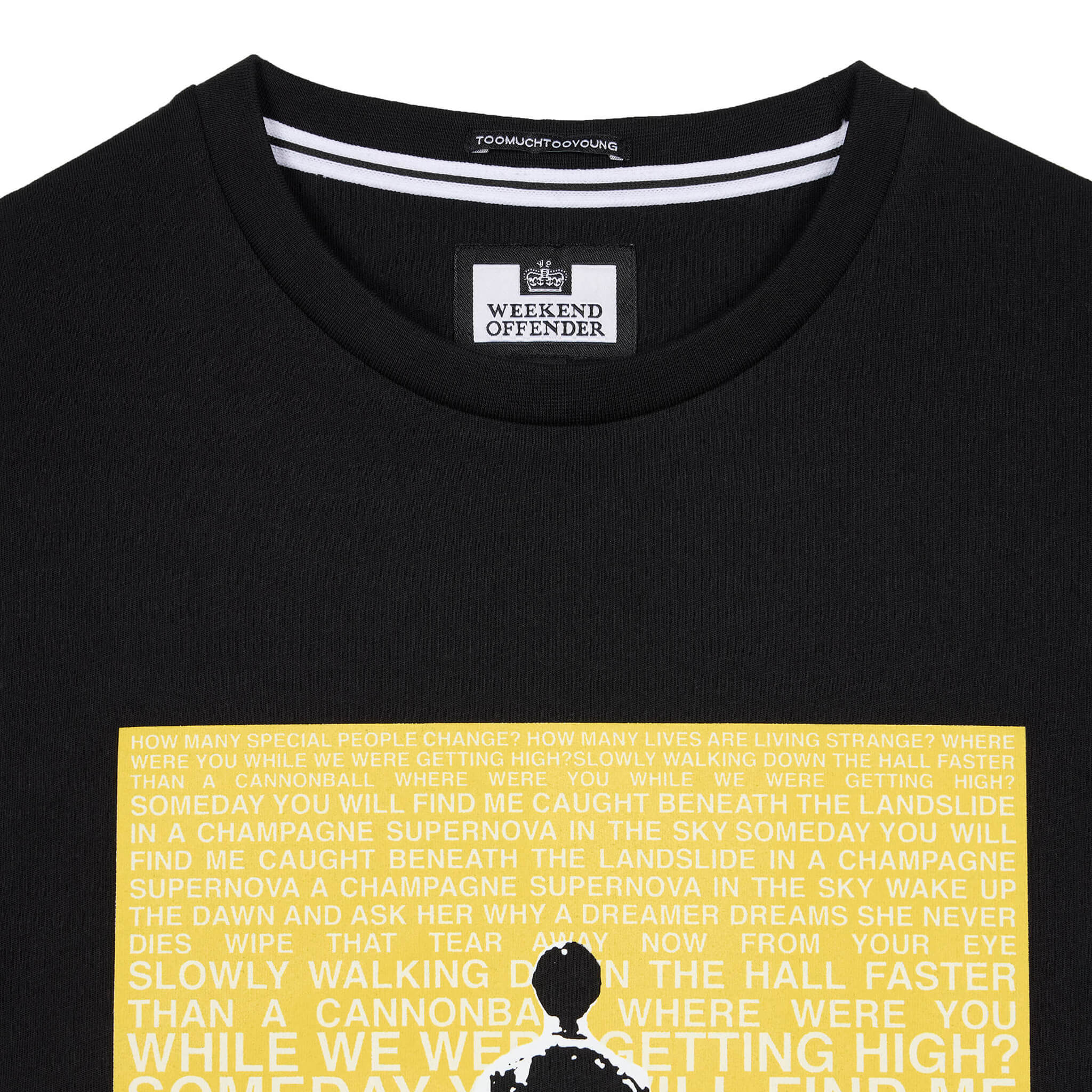 Supernova Graphic T-Shirt Black