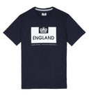 Country Series England T-Shirt Navy/White