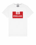 Country Series England T-Shirt White/Red
