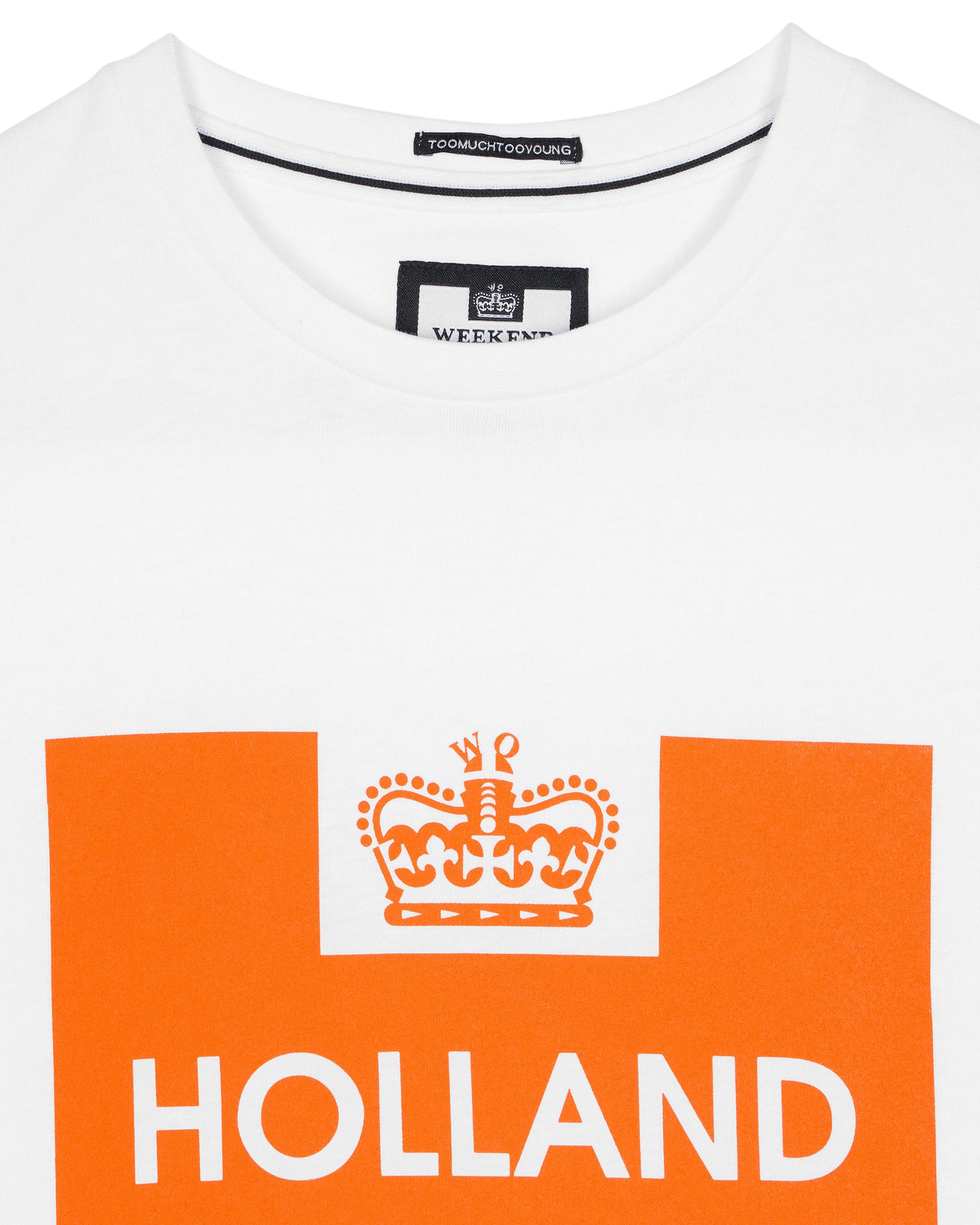 Country Series Holland T-Shirt White/Orange