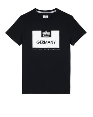 Country Series Germany T-Shirt Black/White