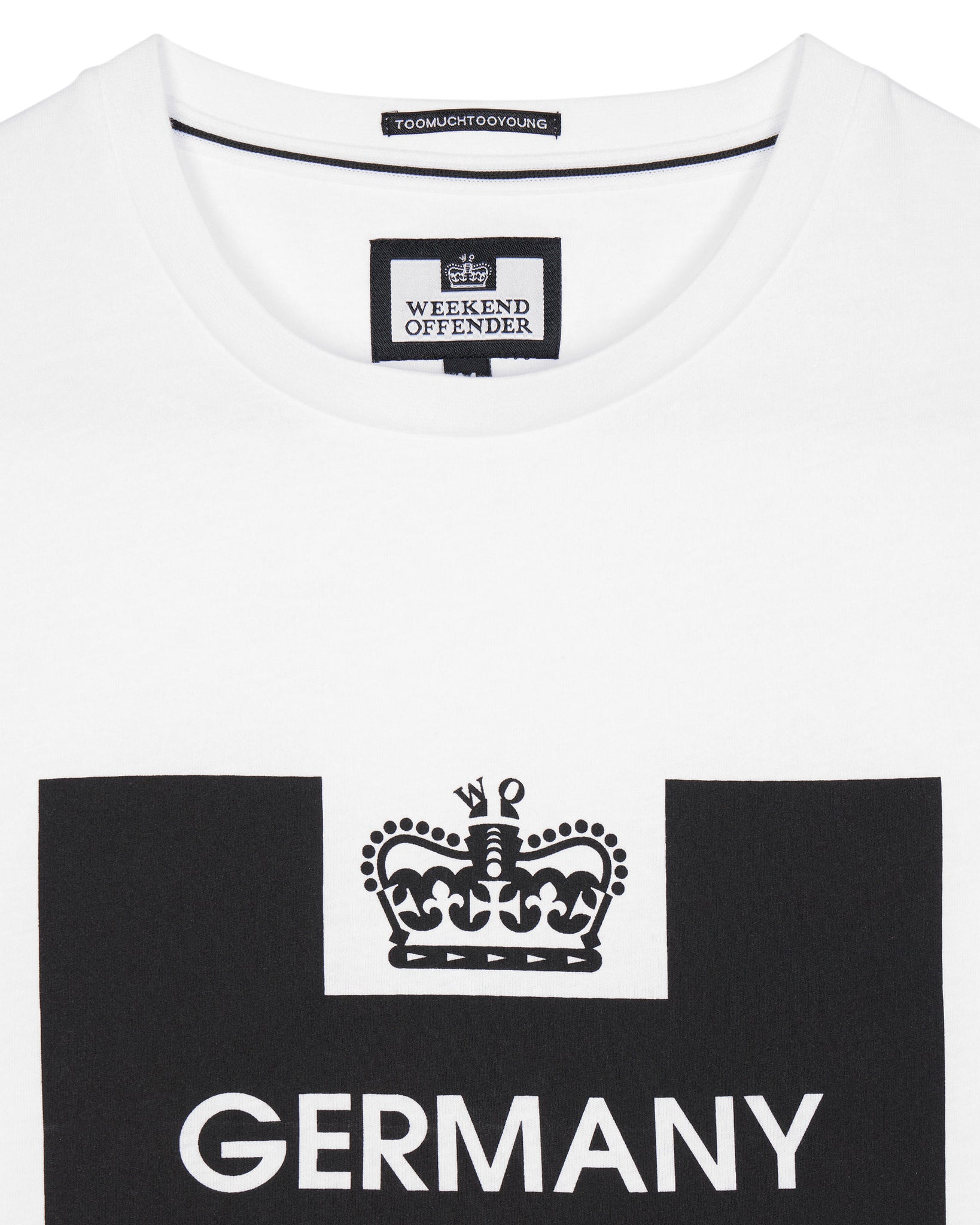 Country Series Germany T-Shirt White/Black