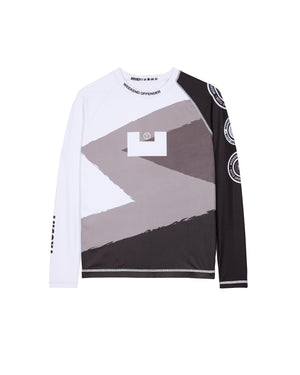 Kids WO x Yroshy Rashguard and Shorts Set Black
